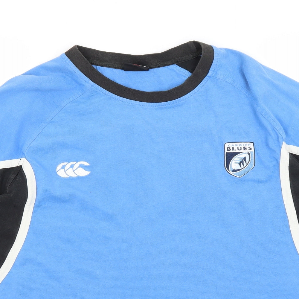 Mens UK Size L Canterbury Blue  T-Shirt