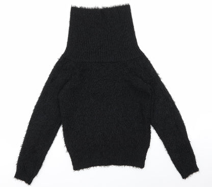 Womens UK Size 12 SELECT Black Pullover Jumper
