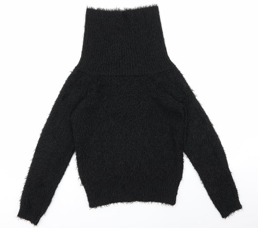 Womens UK Size 12 SELECT Black Pullover Jumper