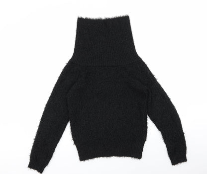 Womens UK Size 12 SELECT Black Pullover Jumper