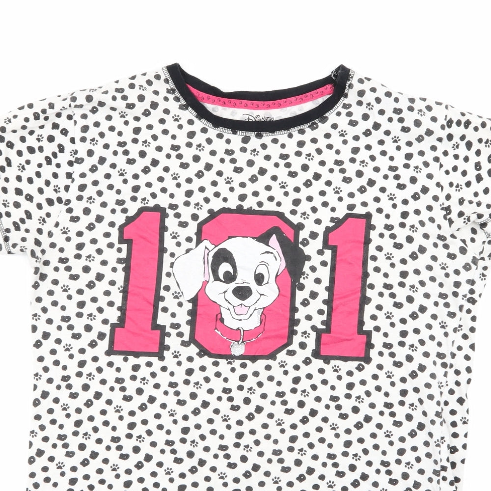 Primark Womens Multicoloured Animal Print  Basic T-Shirt Size S