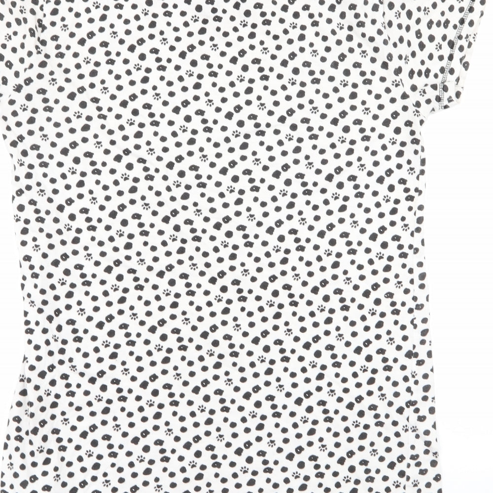 Primark Womens Multicoloured Animal Print  Basic T-Shirt Size S