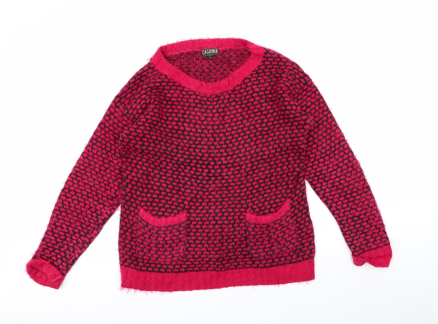 Womens UK Size M casamia Red Pullover Jumper