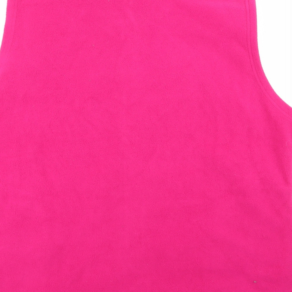 Womens UK Size L EWM Pink Full Zip Jumper