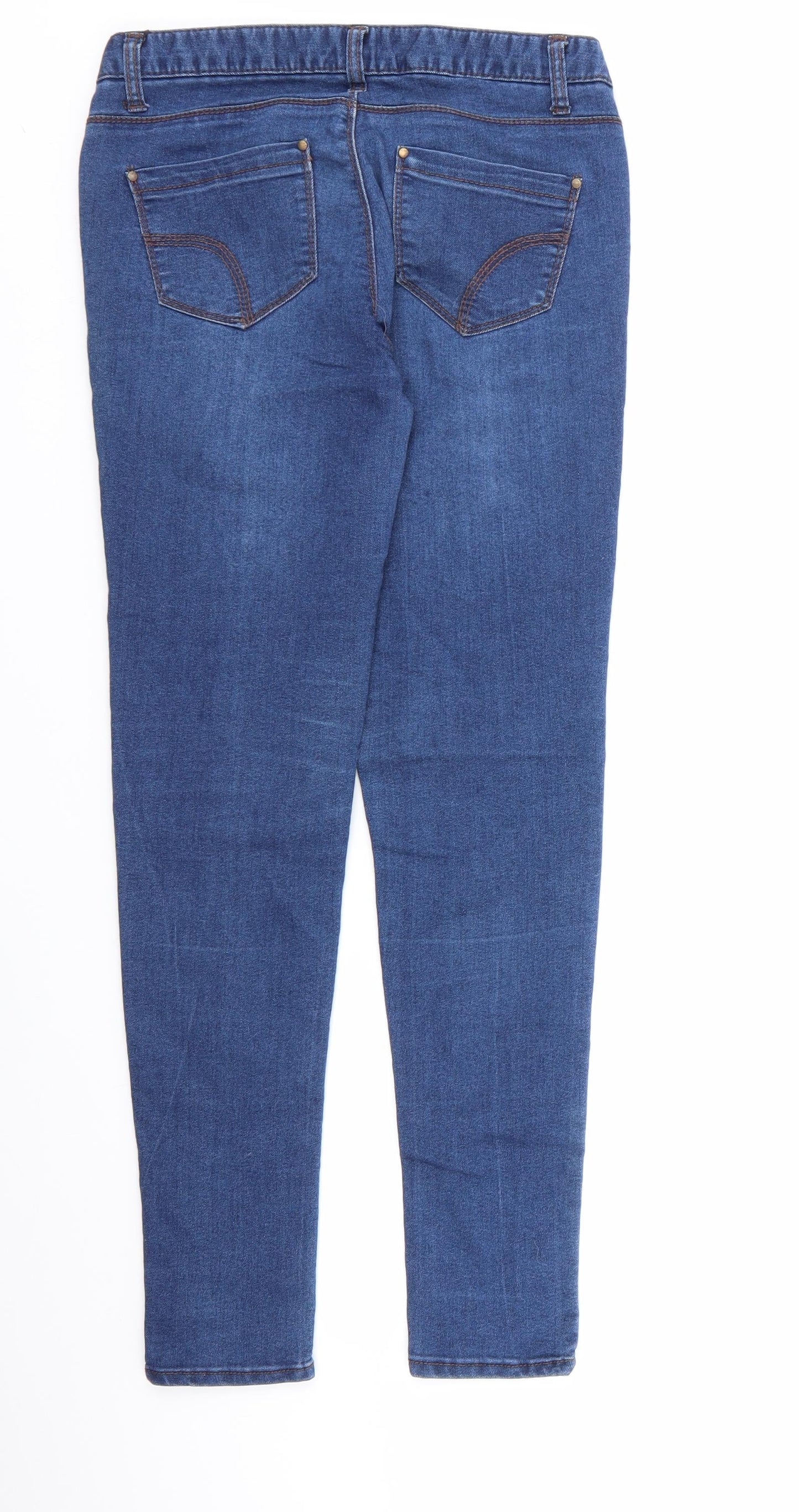 DENIM & CO  Womens Blue   Skinny Jeans Size 8 L29 in