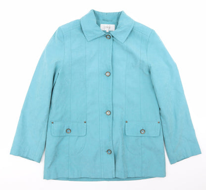 Womens UK Size 14 EWM Blue Jacket