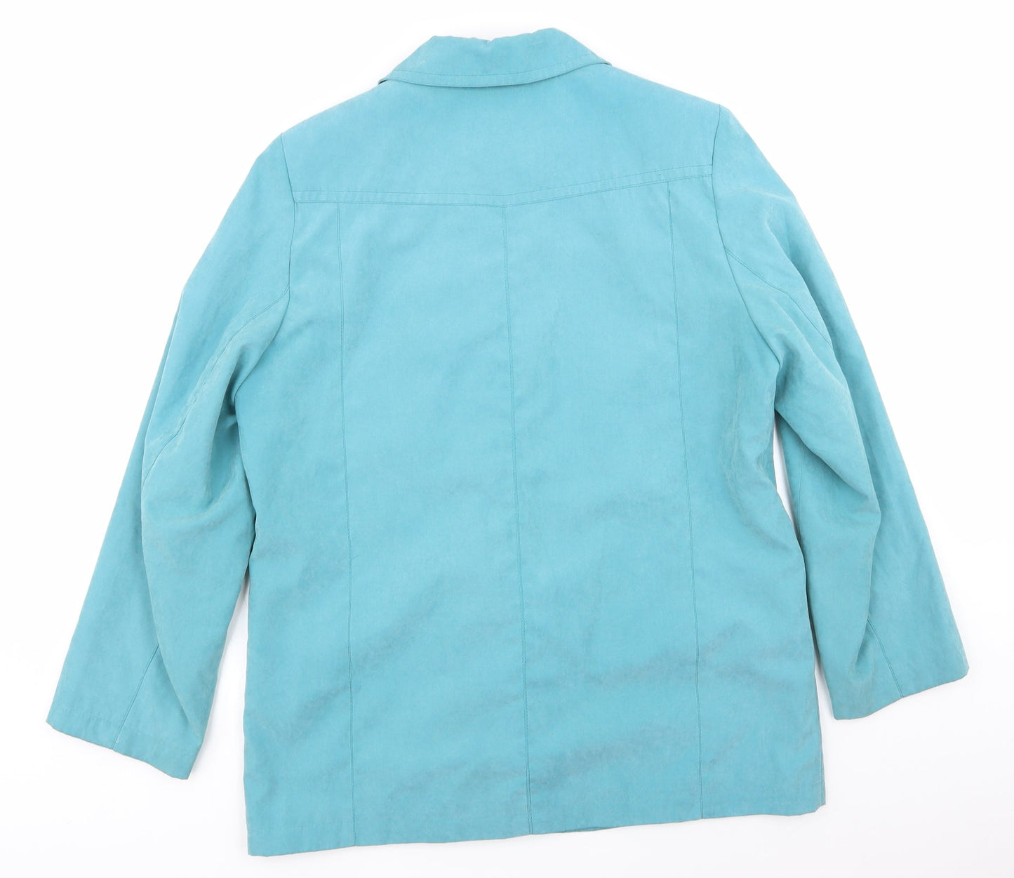 Womens UK Size 14 EWM Blue Jacket