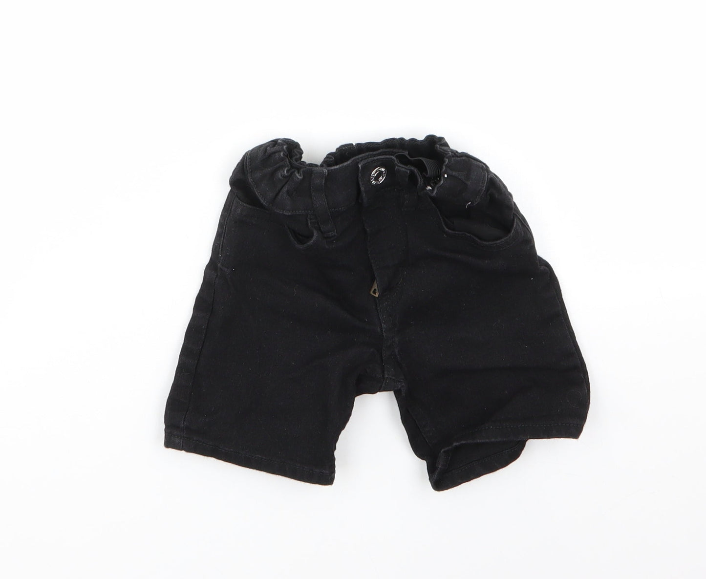 PREWORN  Boys Black   Chino Shorts Size 2-3 Years