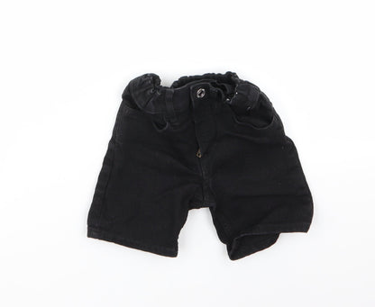 PREWORN  Boys Black   Chino Shorts Size 2-3 Years