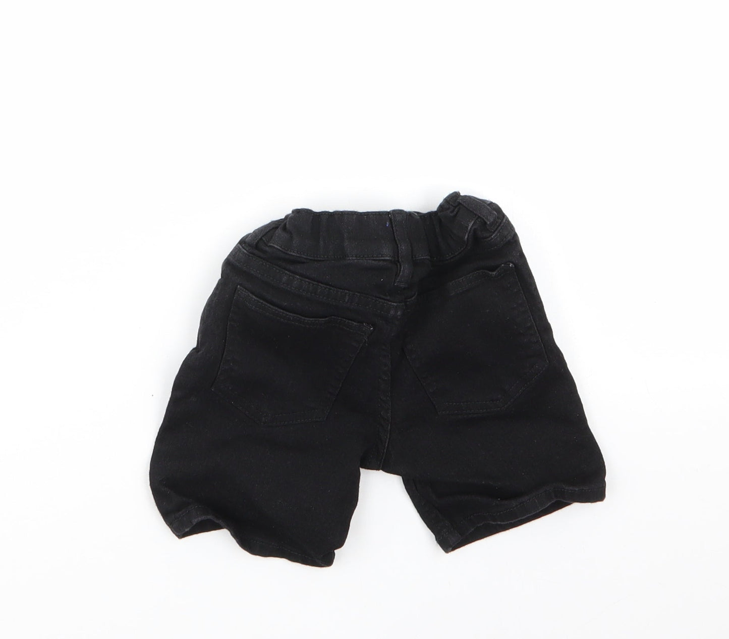 PREWORN  Boys Black   Chino Shorts Size 2-3 Years