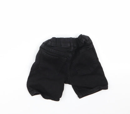 PREWORN  Boys Black   Chino Shorts Size 2-3 Years