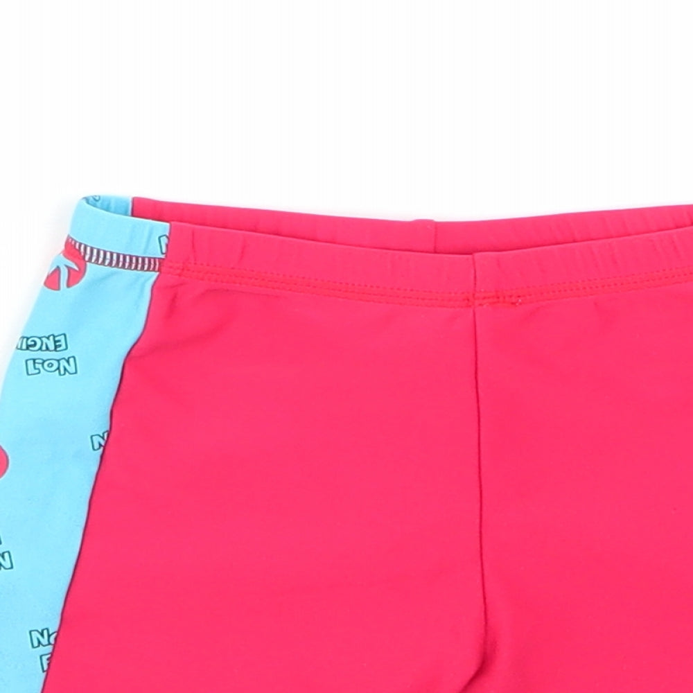 MNI CLUB  Boys Red   Sweat Shorts Size 3-4 Years