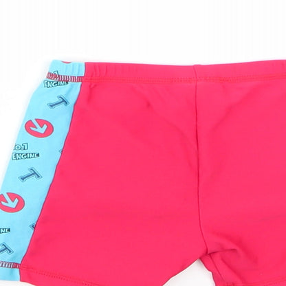 MNI CLUB  Boys Red   Sweat Shorts Size 3-4 Years