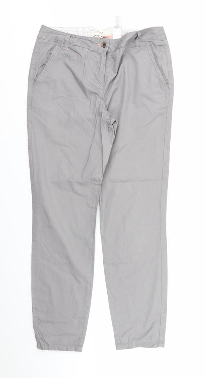 Womens UK Size 8 NEXT Regular Fit  Grey Trousers