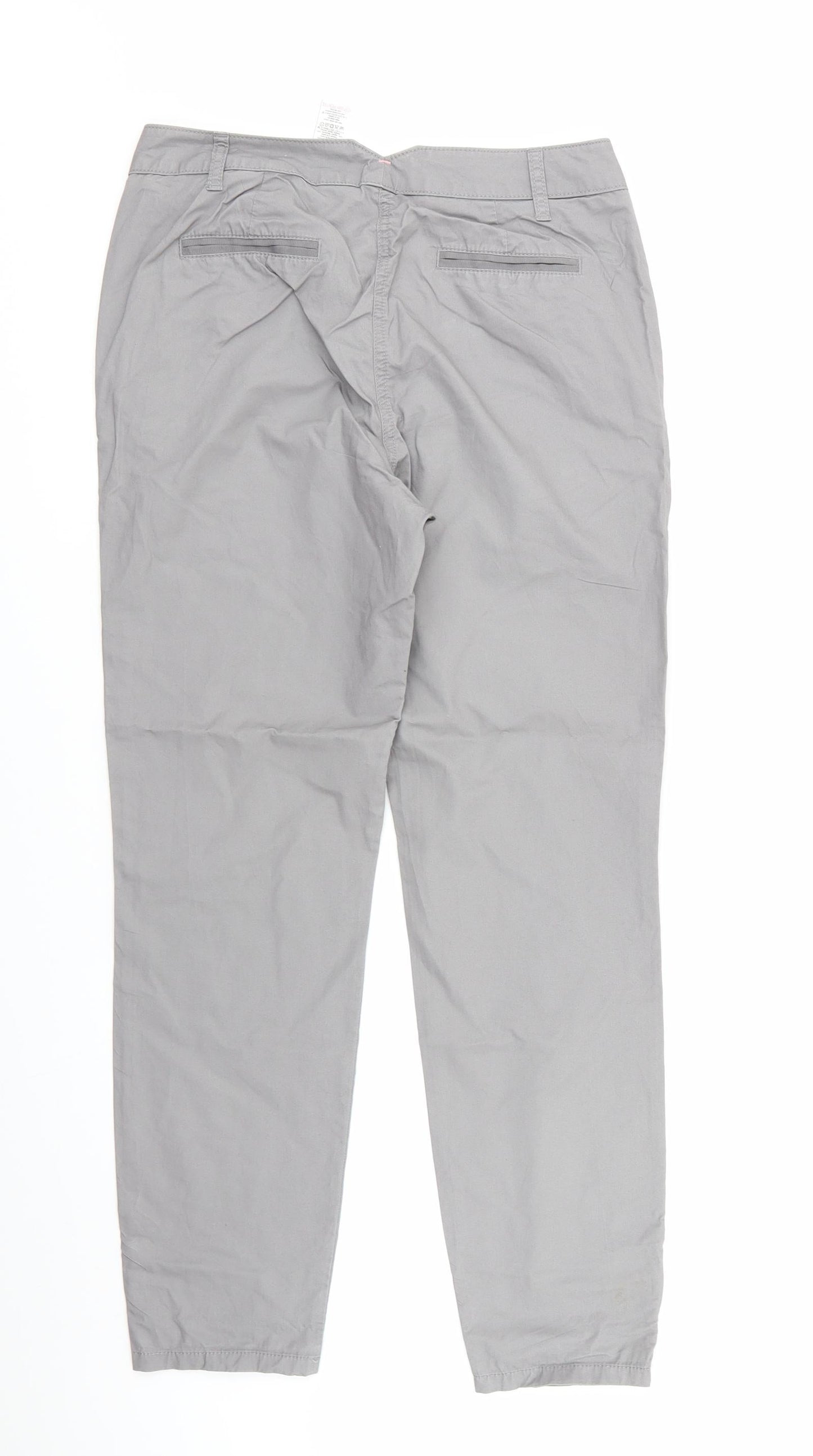 Womens UK Size 8 NEXT Regular Fit  Grey Trousers