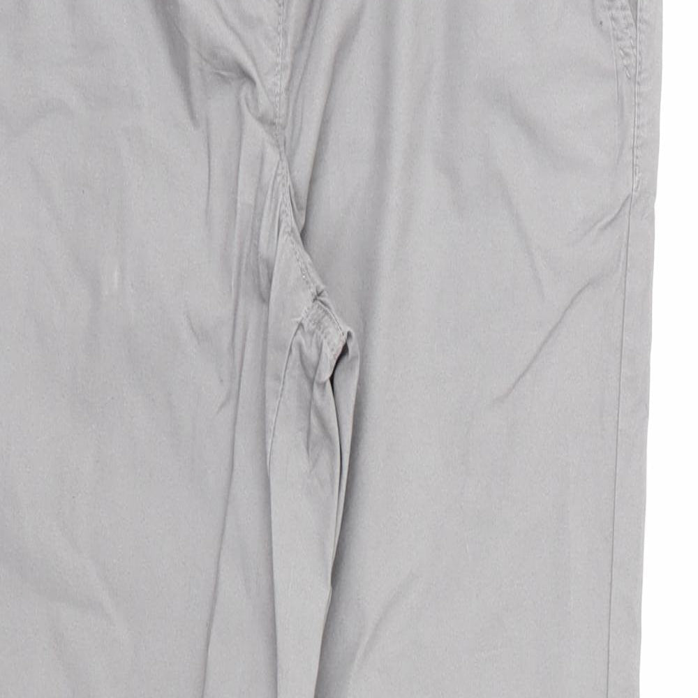 Womens UK Size 8 NEXT Regular Fit  Grey Trousers