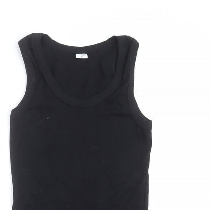 ETHEL AUSTIN Womens Black   Basic Tank Size 16