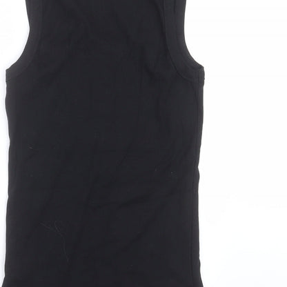 ETHEL AUSTIN Womens Black   Basic Tank Size 16