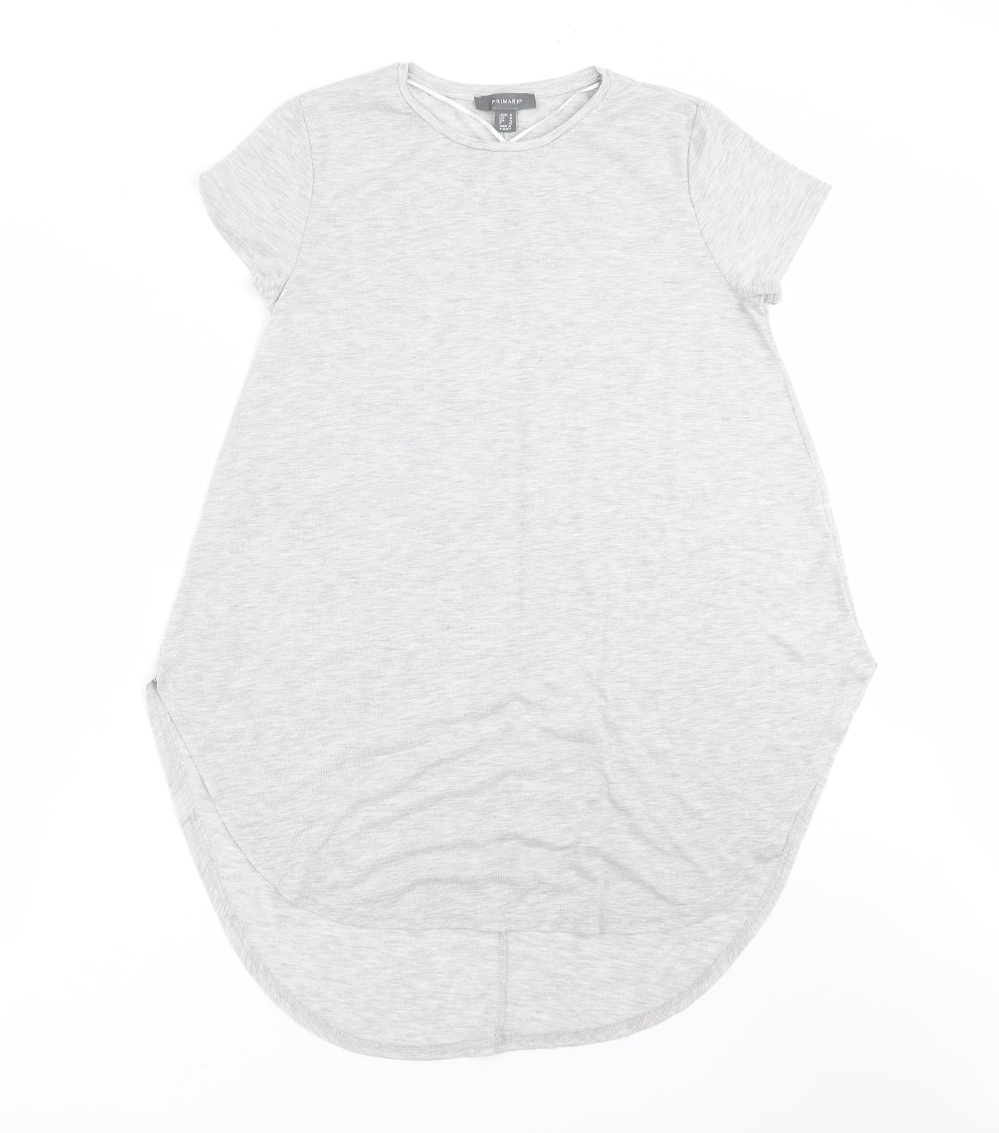 Primark Womens Grey   Basic T-Shirt Size 14