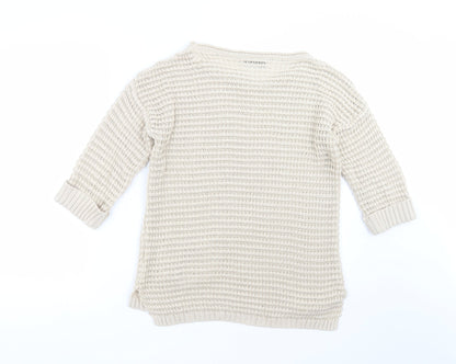 Womens UK Size S Wallis Beige Pullover Jumper