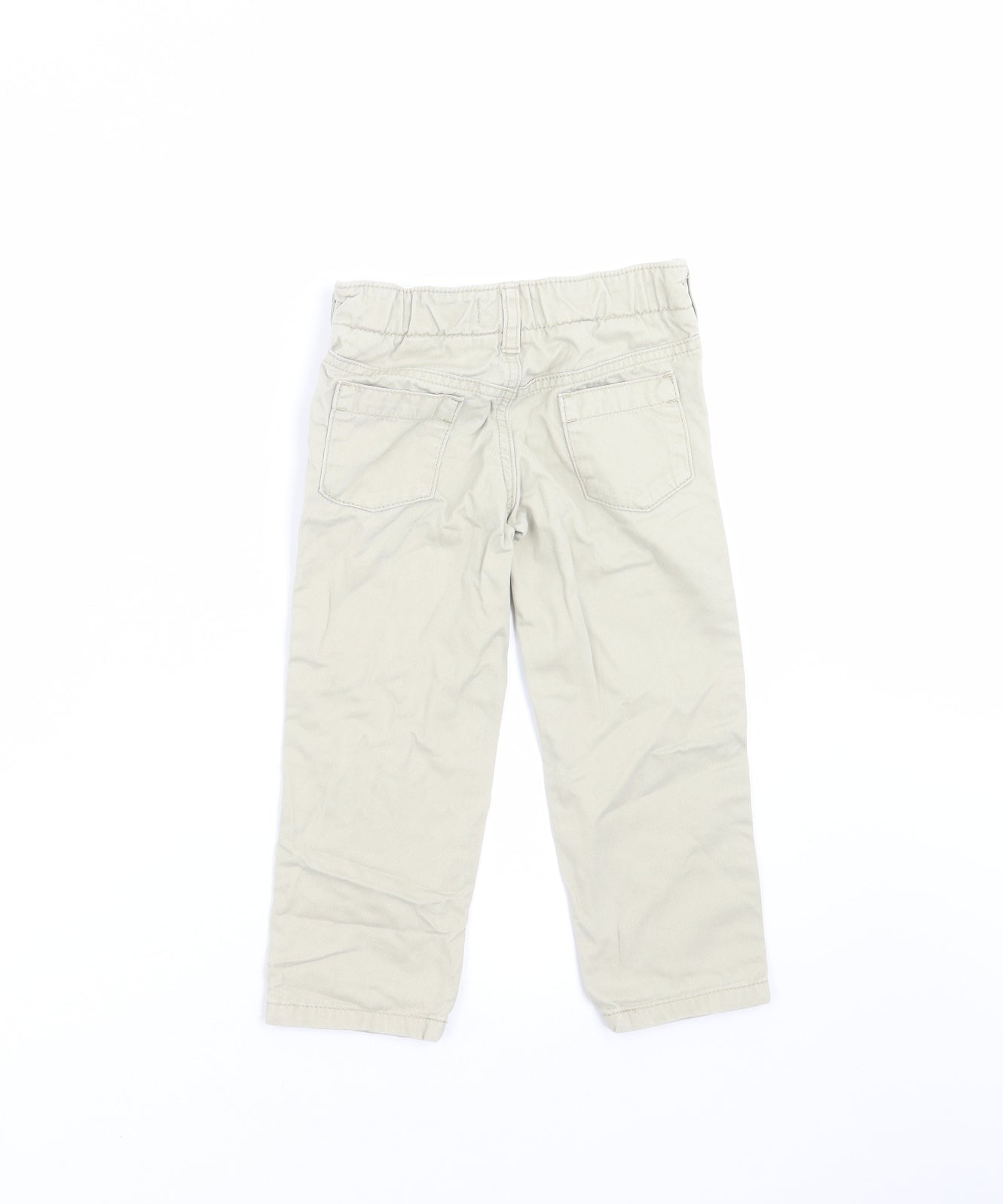 Indigo Collection Boys Beige   Capri Jeans Size 2-3 Years