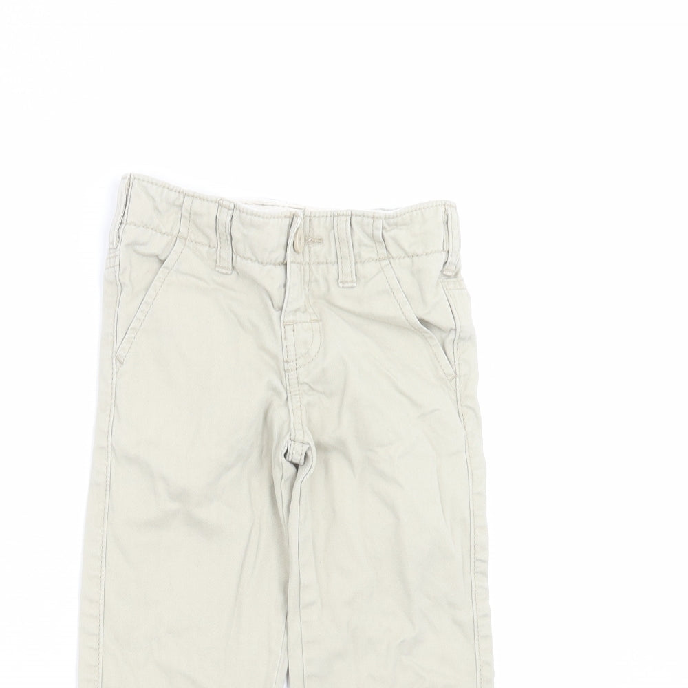 Indigo Collection Boys Beige   Capri Jeans Size 2-3 Years