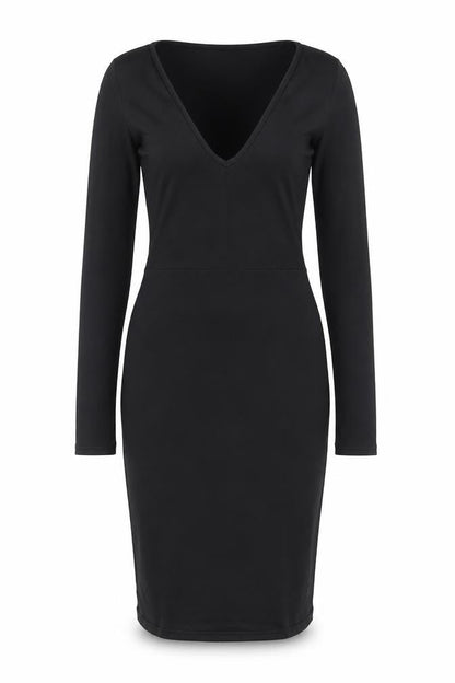 PRETTYLITTLETHING Womens Black   Bodycon  Size 4