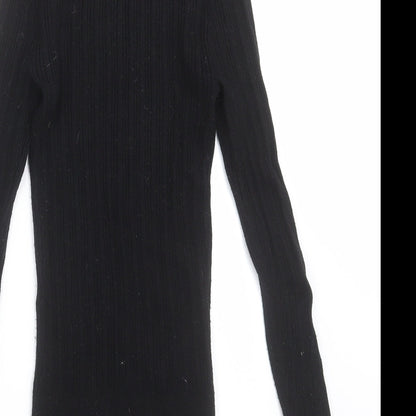 Primark Womens Black  Knit Pullover Jumper Size XS
