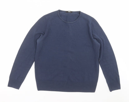 Womens UK Size 14 Marks and Spencer Blue Pullover Jumper