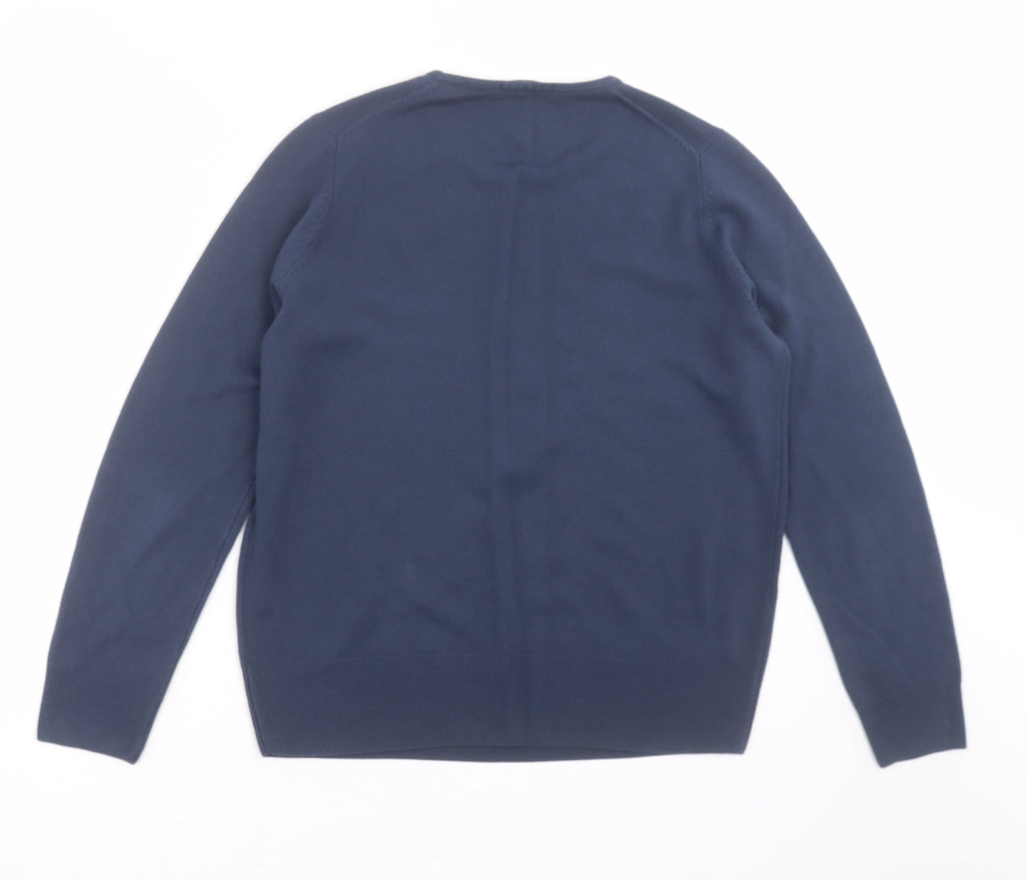Womens UK Size 14 Marks and Spencer Blue Pullover Jumper