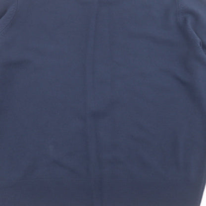 Womens UK Size 14 Marks and Spencer Blue Pullover Jumper