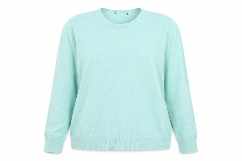 Womens UK Size 22 Marks and Spencer Green Pullover Jumper