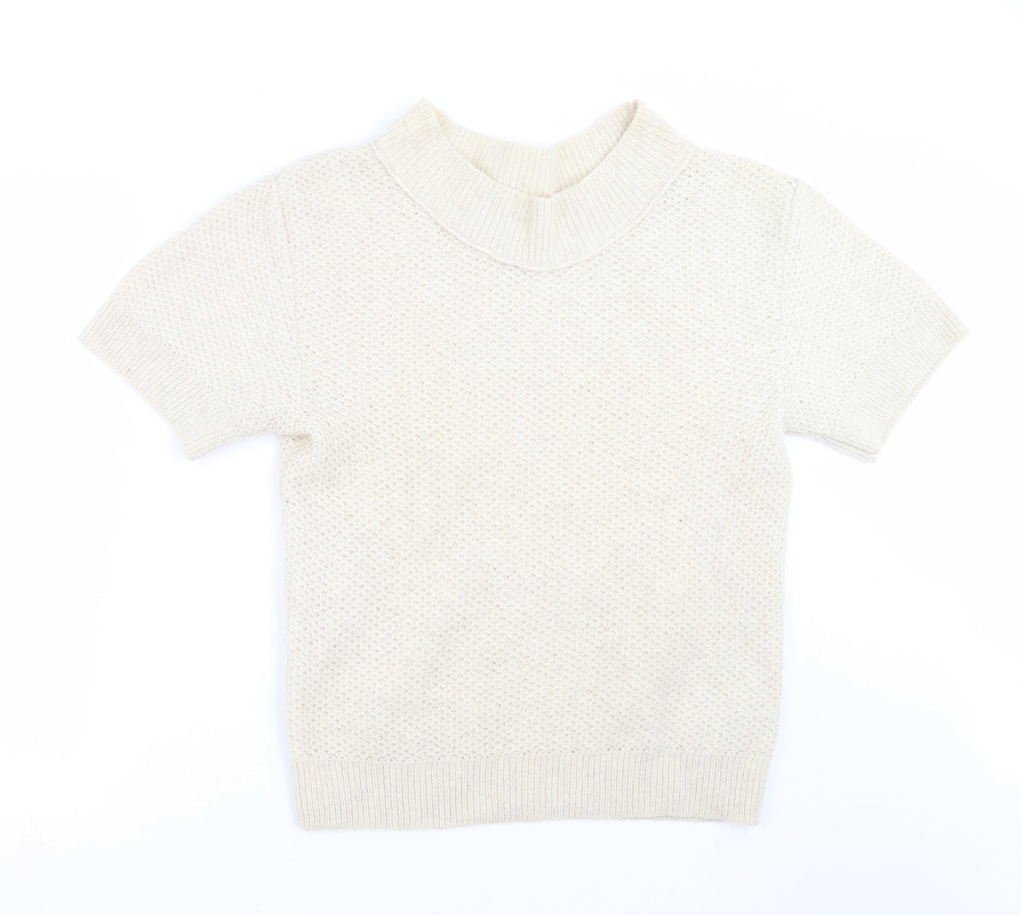 Gap Womens Beige  Knit Pullover Jumper Size S