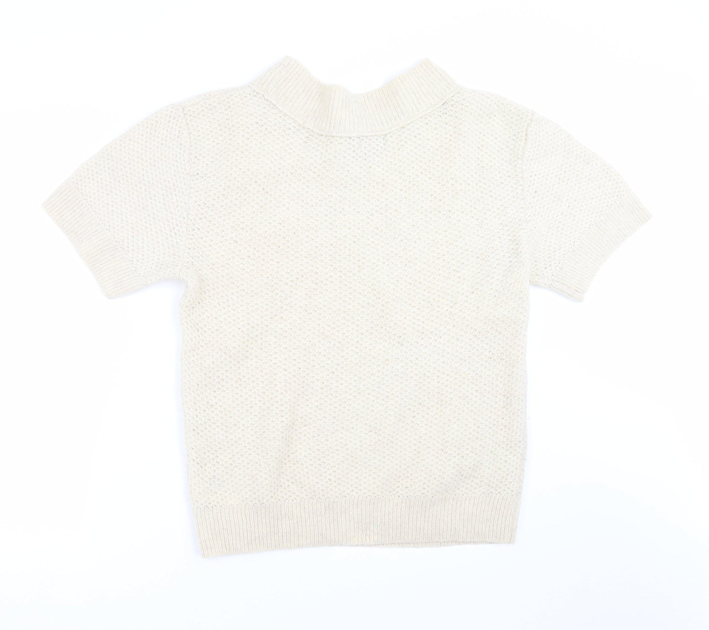 Gap Womens Beige  Knit Pullover Jumper Size S