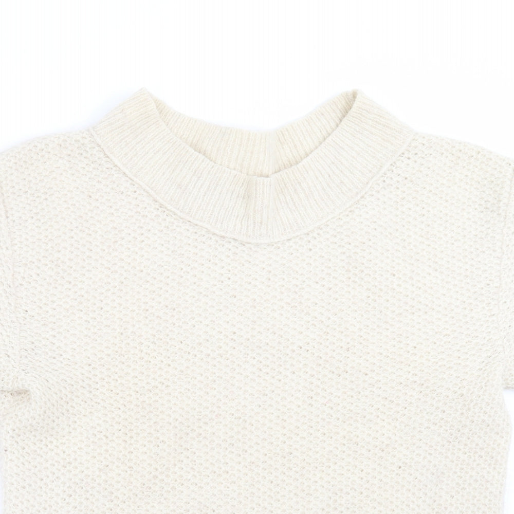 Gap Womens Beige  Knit Pullover Jumper Size S
