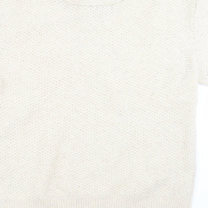 Gap Womens Beige  Knit Pullover Jumper Size S