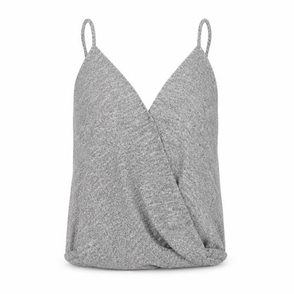 Womens UK Size 14 INNOCENCE Silver Camisole Blouse