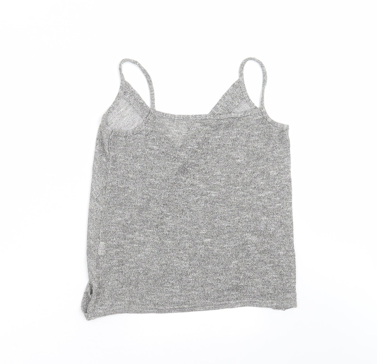 Womens UK Size 14 INNOCENCE Silver Camisole Blouse