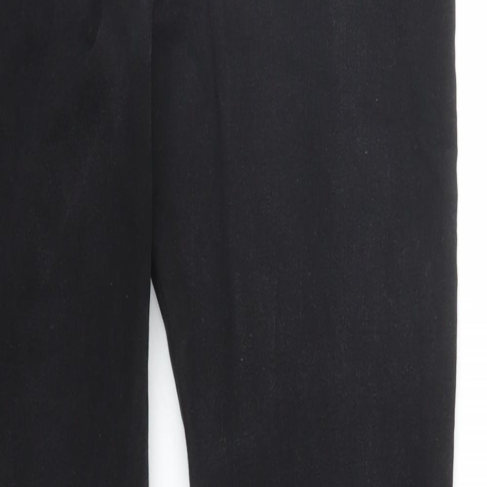 Rockn Rev Womens Black  Denim Skinny Jeans Size 12 L27 in