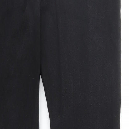 Rockn Rev Womens Black  Denim Skinny Jeans Size 12 L27 in