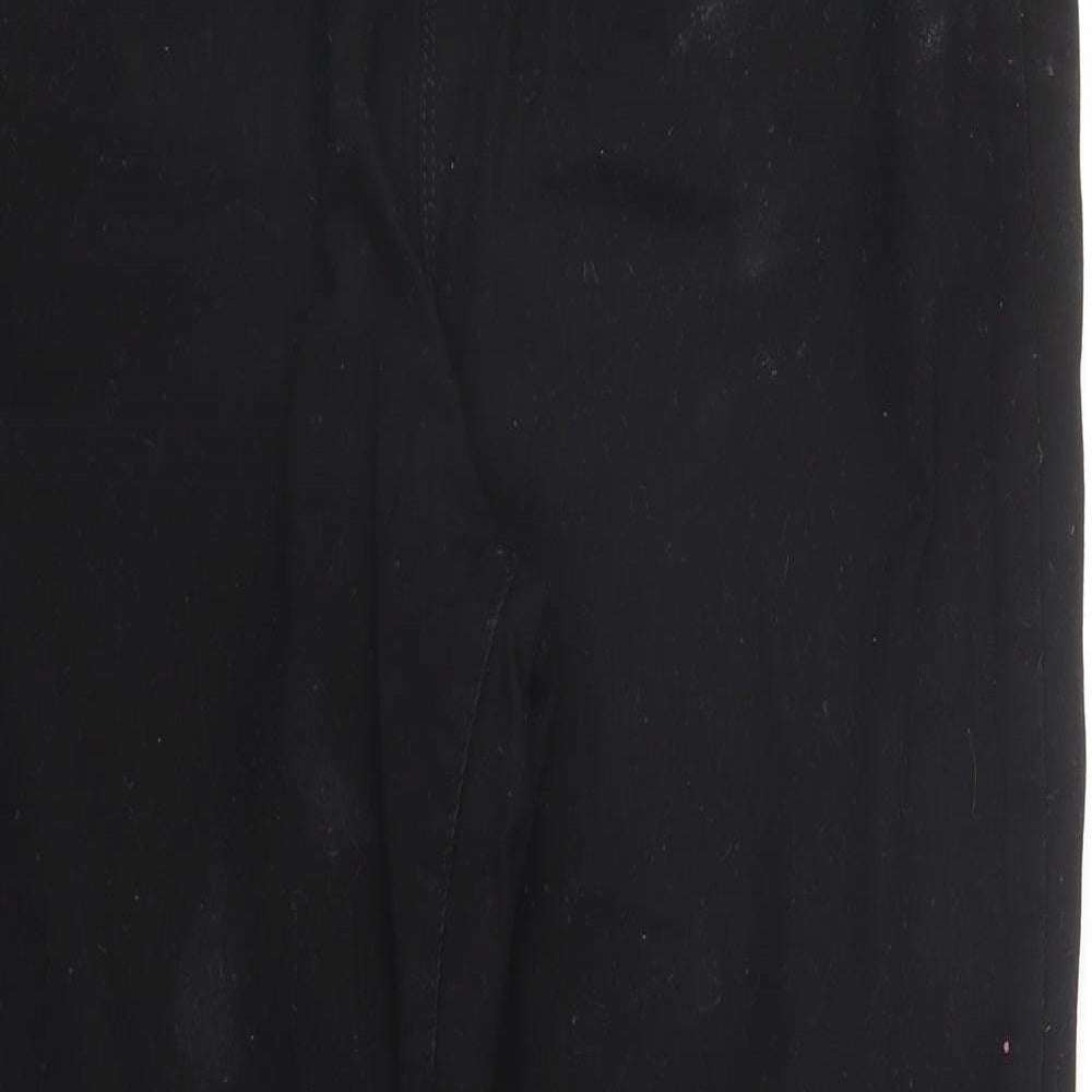Very Womens Black  Denim Skinny Jeans Size 16 L27 in