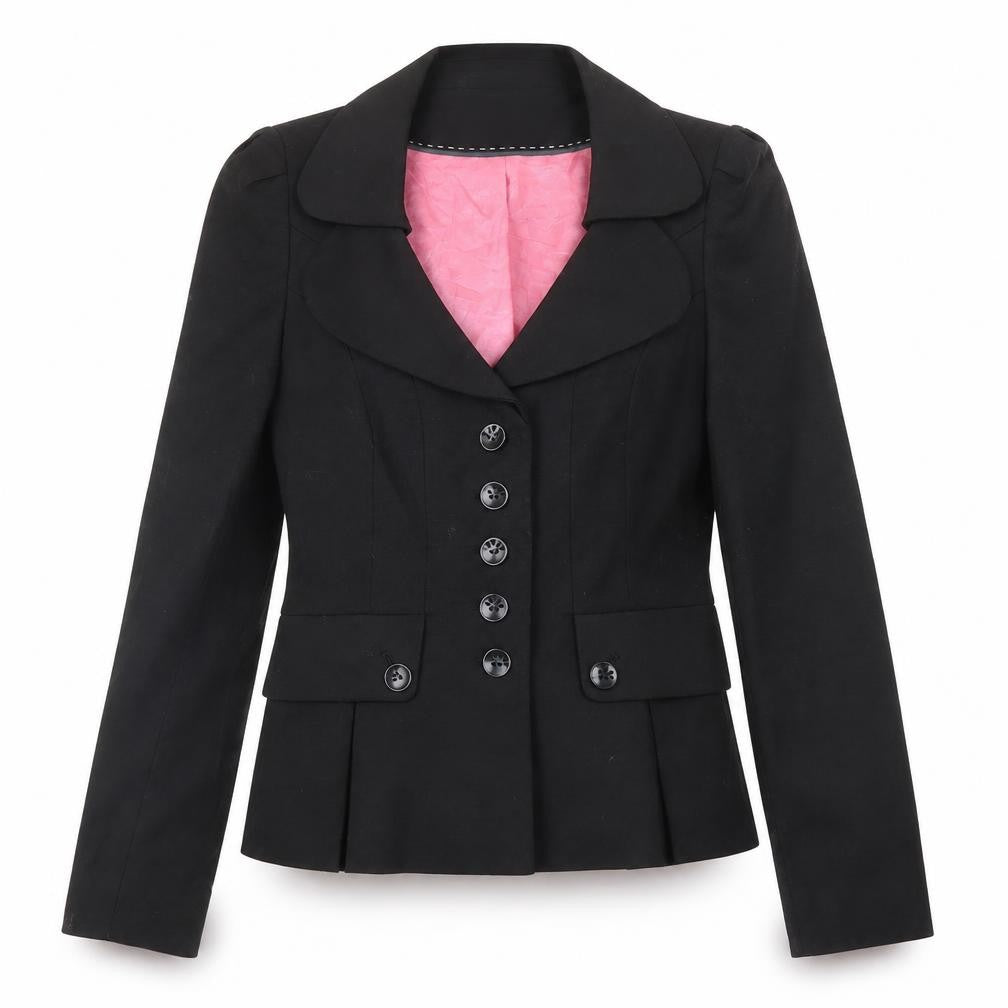 Womens UK Size 10 NEXT Regular Black Blazer