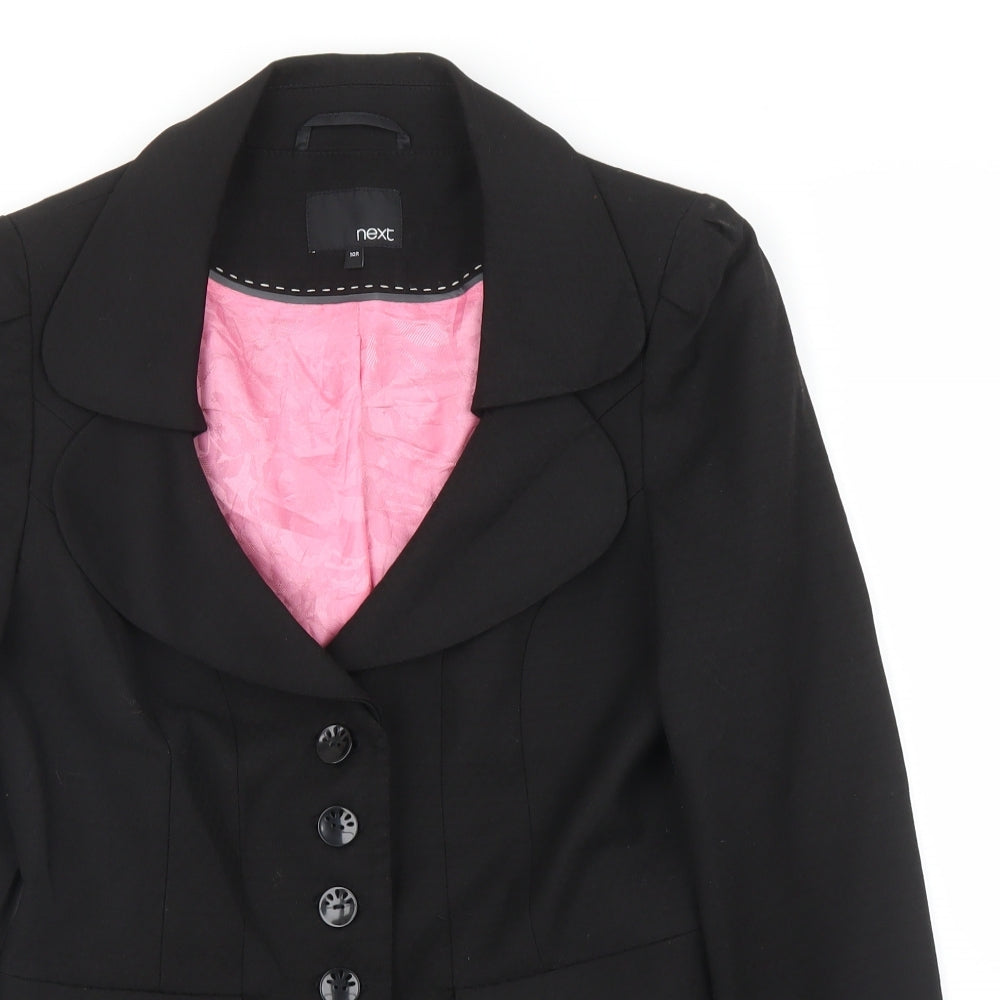 NEXT Womens Black   Jacket Blazer Size 10