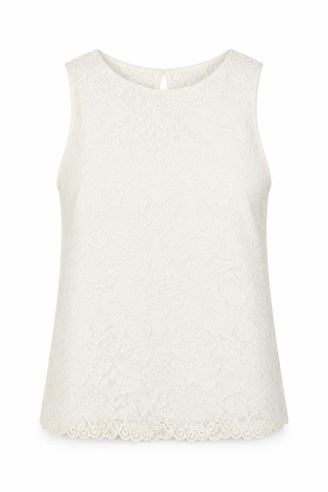 Womens UK Size 6 New Look Ivory Basic Blouse