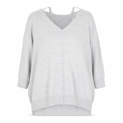 Womens UK Size 12 F&F Grey Pullover Jumper