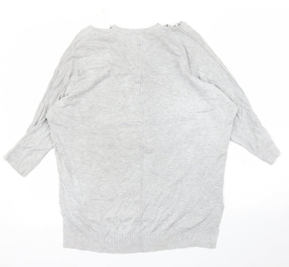 F&F Womens Grey   Pullover Jumper Size 12