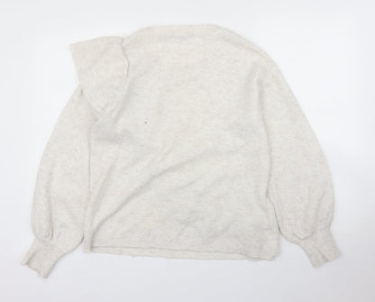 George Womens White   Pullover Jumper Size 14