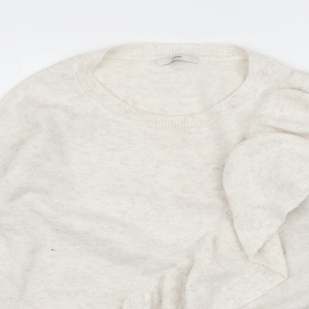George Womens White   Pullover Jumper Size 14
