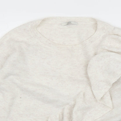 George Womens White   Pullover Jumper Size 14