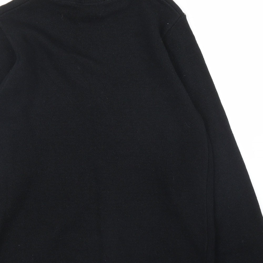 Burton Mens Black   Full Zip Jumper Size S